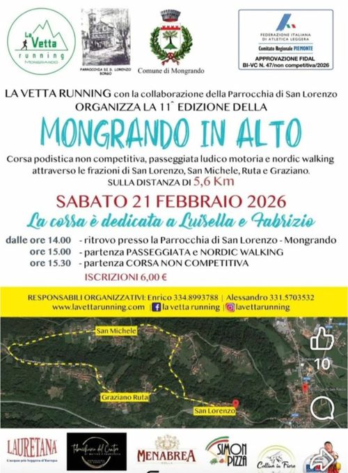 Mongrando in alto