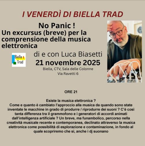 No Panic! Un excursus (breve) per la comprensione della musica elettronica
